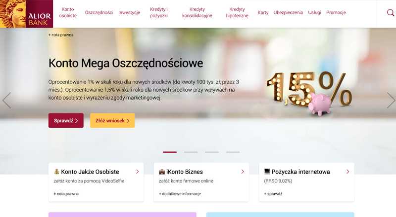 Informacje ogólne - Alior Bank