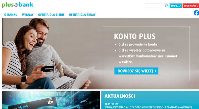 Informacje ogólne - Plus Bank