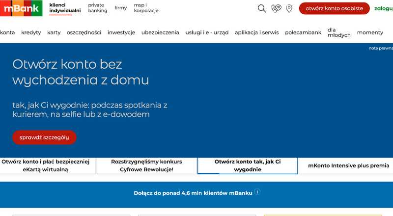 Informacje ogólne - mBank