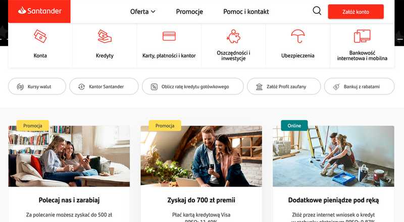 Informacje ogólne - Santander